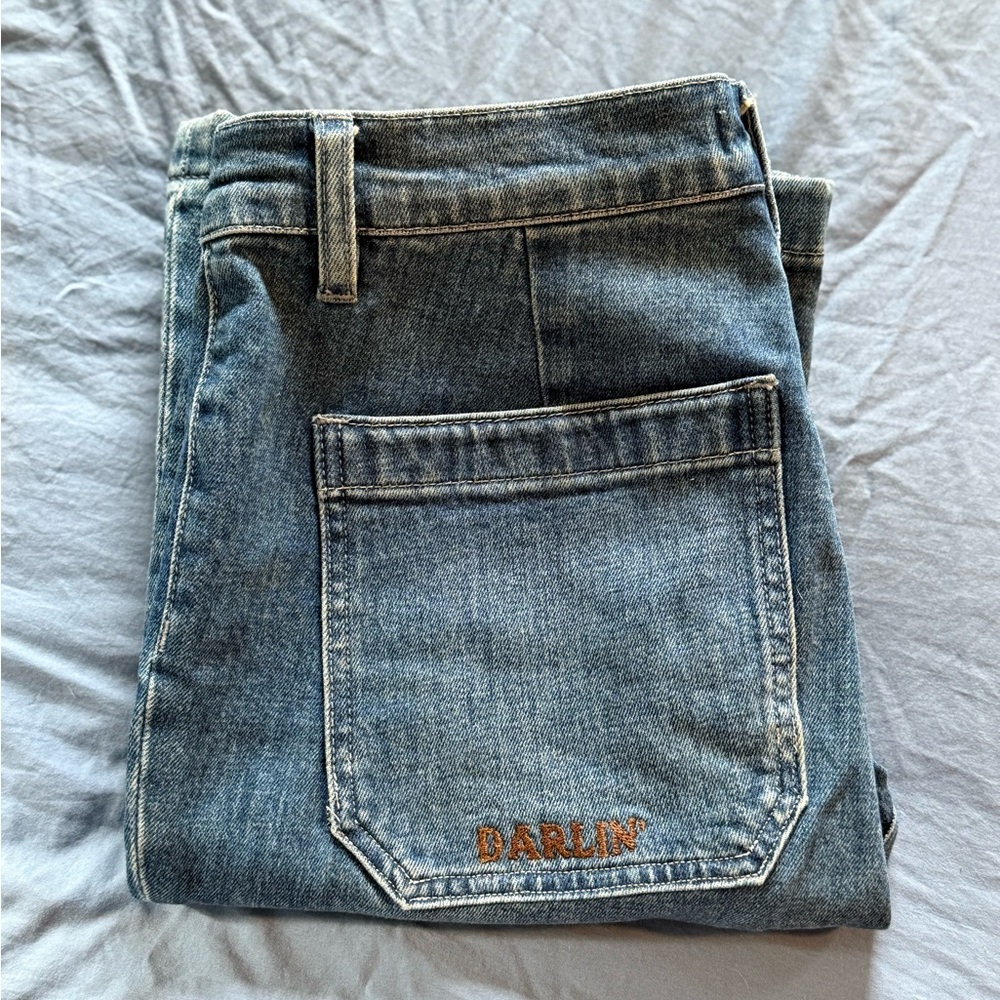 J. Crew Custom Embroidered Western ‘Darlin’ Bootcut Jeans